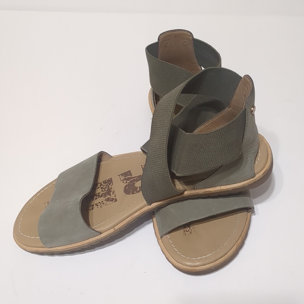 Sorel Ella Cross Ankle Strap Flat Sandal women size 6.5 - Picture 5 of 7